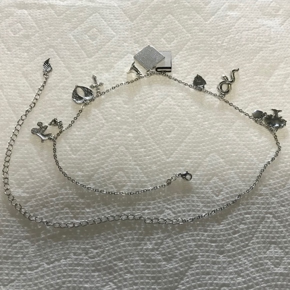 Good Omens Neil Gaiman Terry Pratchett Handmade Literature Necklace, Book Cover - Picture 13 of 16